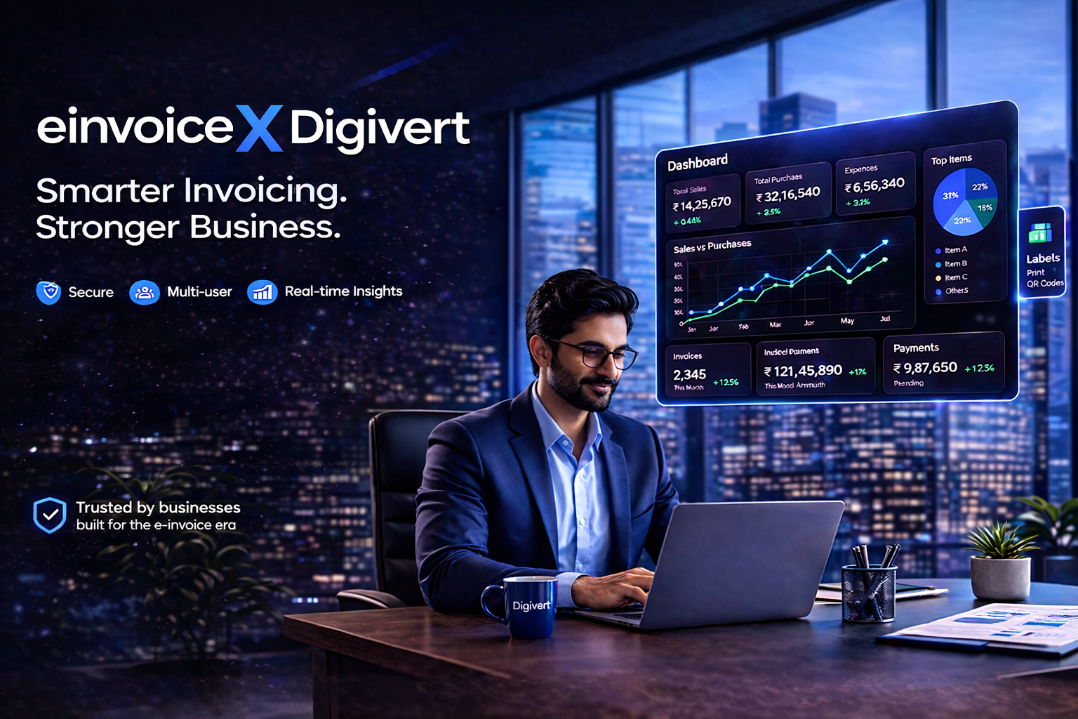 eInvoice by Digivert — business platform