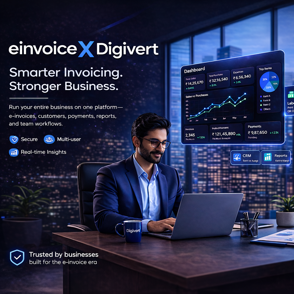 eInvoice by Digivert — business platform